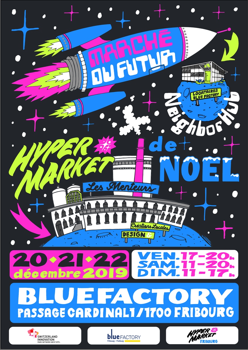 Affiche du marché de Noël