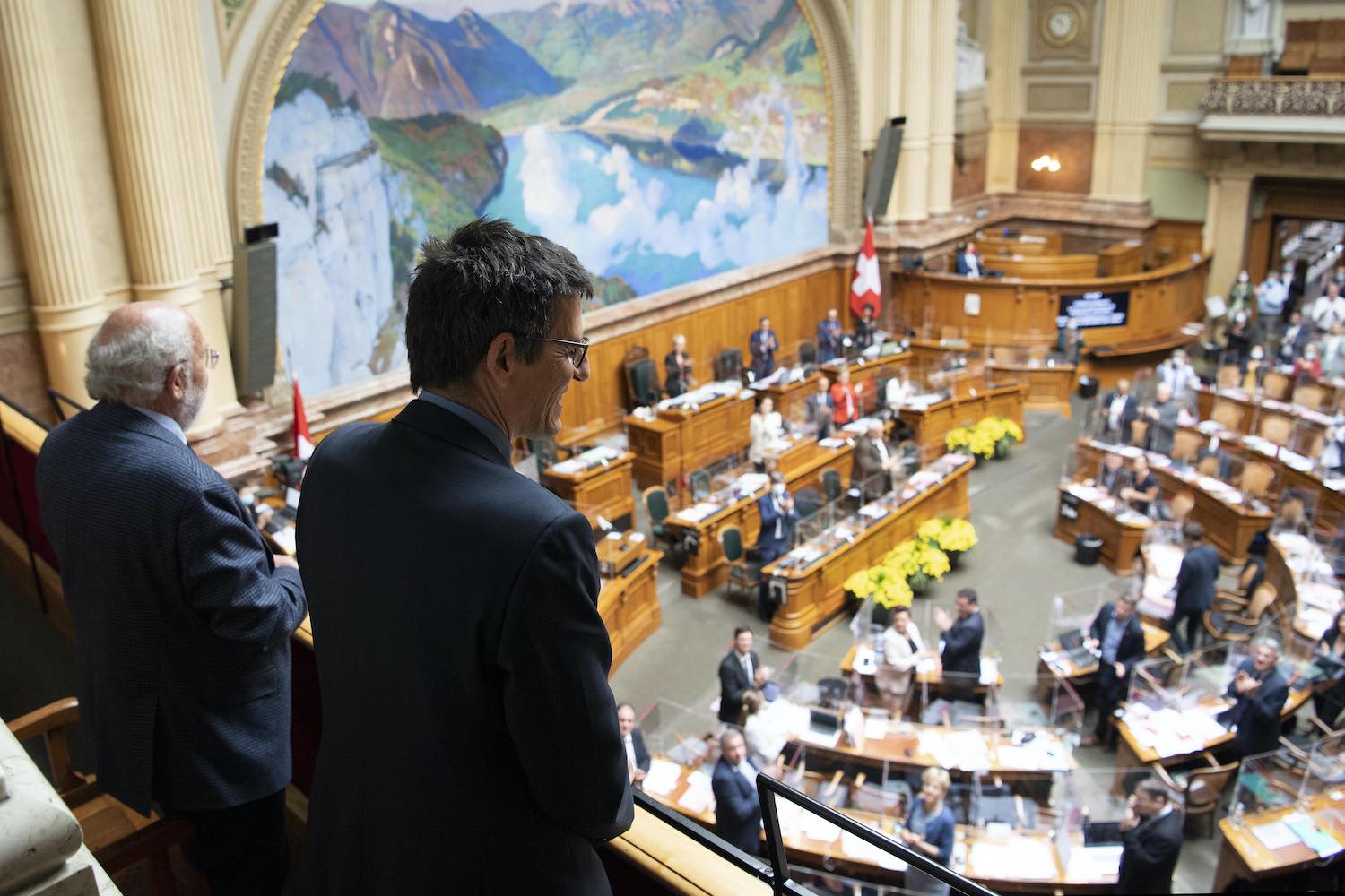 Nobelpreisträger im Bundeshaus